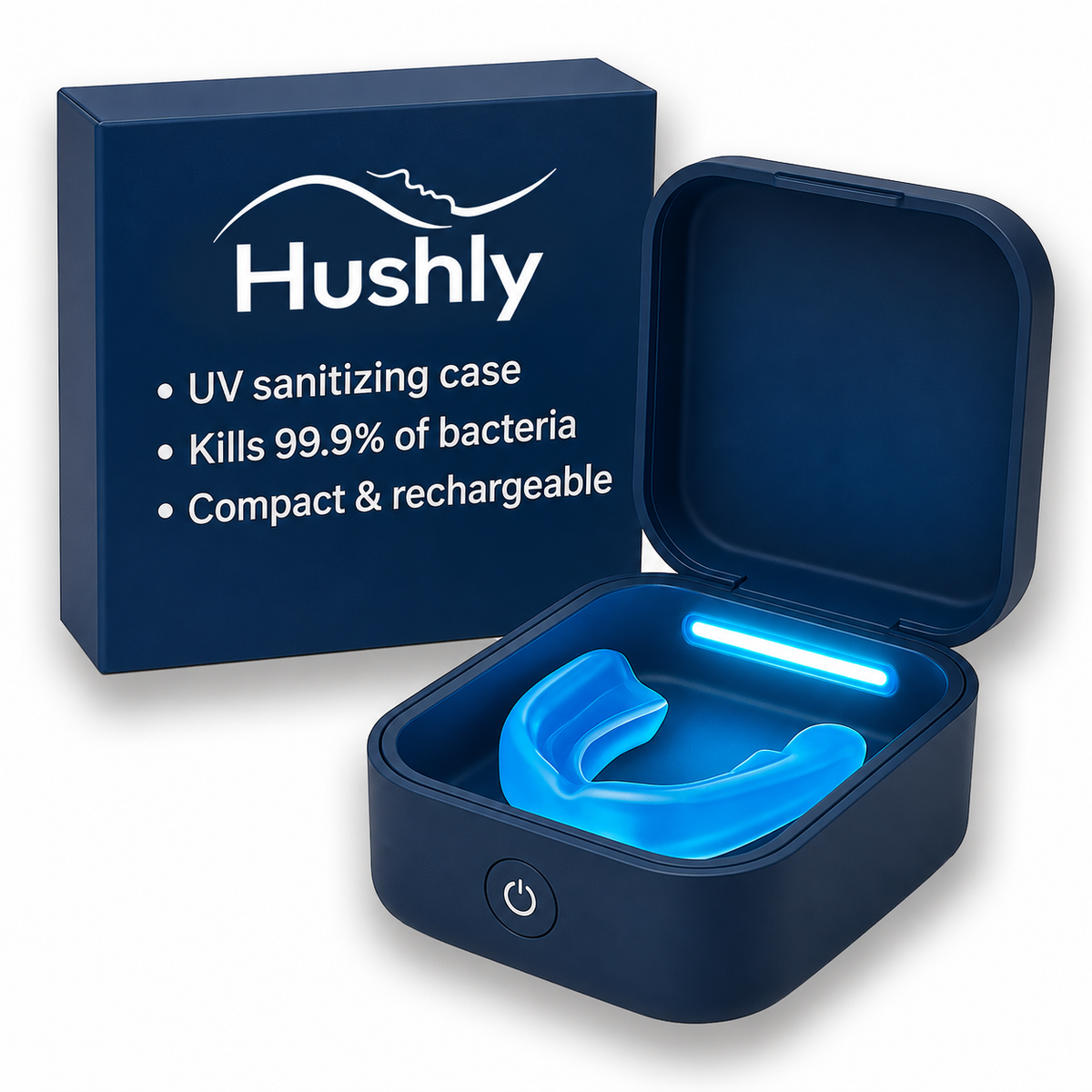 Hushly® UV Sanitizing Case