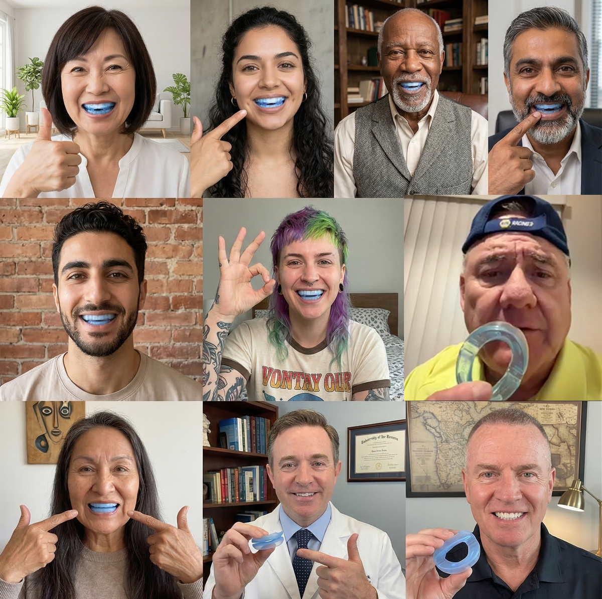 Hushly® Anti Snoring Mouthpiece